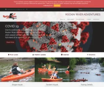 Rockinriveradventures.com(Rockin River Adventures) Screenshot