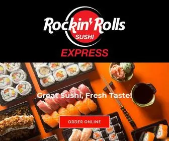 Rockinrollssushi.com(ALL YOU CAN EAT) Screenshot