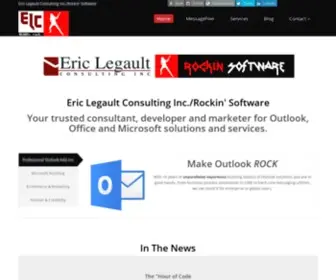 Rockinsoftware.ca(Eric Legault Consulting Inc./Rockin' Software) Screenshot