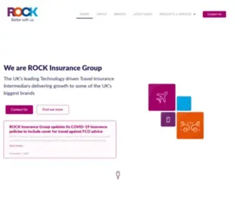 Rockinsurance.com(ROCK Insurance Group) Screenshot