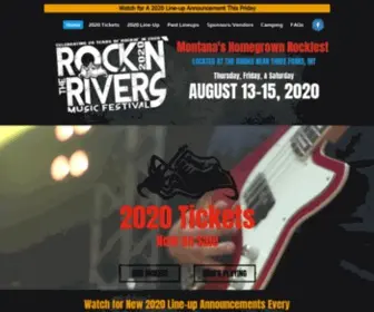 Rockintherivers.com(Rockin' the Rivers) Screenshot