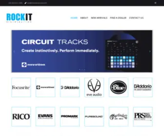 Rockitdistribution.com(Rockit Distribution) Screenshot