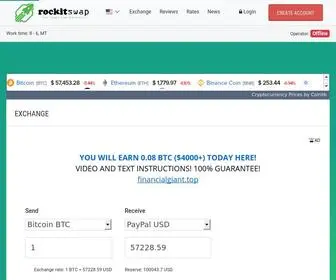 Rockitswap.com(Rockit Swap) Screenshot