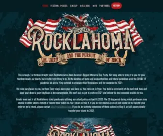 Rocklahoma.com(Rocklahoma) Screenshot