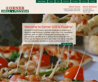 Rocklandcornerpizza.com(Corner Grill & Pizzeria) Screenshot