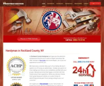 Rocklandcountyhandyman.com(Rockland County Handyman) Screenshot