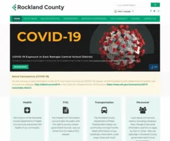 Rocklandgov.com(County of Rockland) Screenshot
