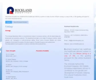 Rocklandhospital.net(Rockland Hospital) Screenshot