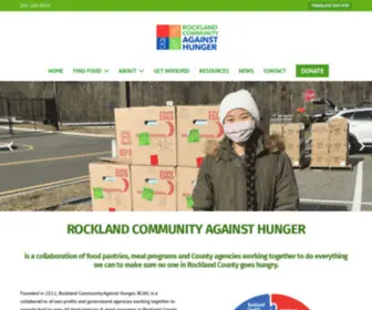 Rocklandhunger.org(Rockland Community Against Hunger) Screenshot