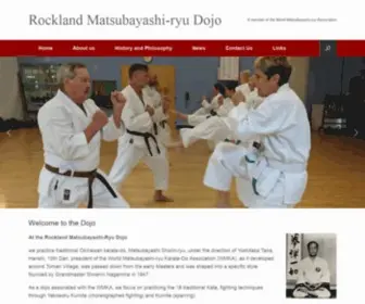 Rocklandkaratedo.com(The Dojo) Screenshot