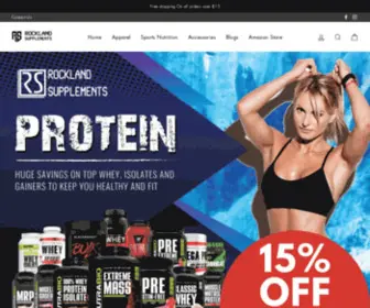 Rocklandsupplements.com(Rockland Supplements LLC) Screenshot