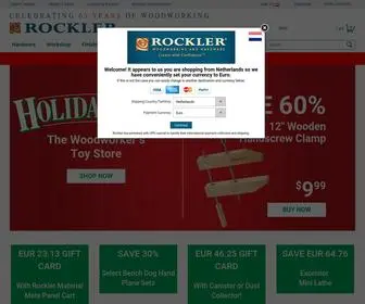 Rockler.com(Woodworking Tools) Screenshot