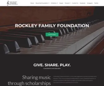 Rockleyfamilyfoundation.org(The Rockley Family Foundation) Screenshot