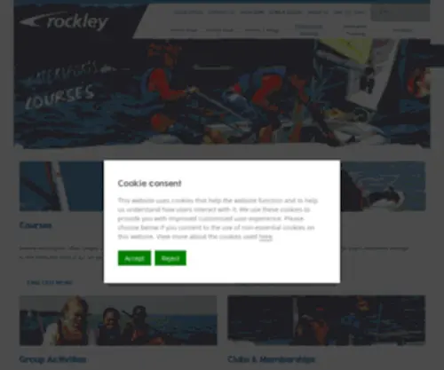 Rockleywatersports.com(Rockley Watersports) Screenshot