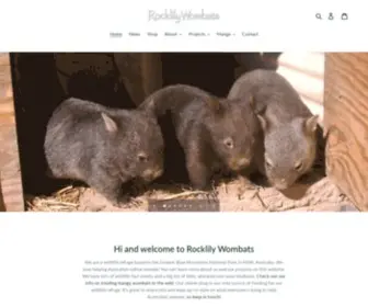 Rocklilywombats.com(Rocklily Wombats) Screenshot