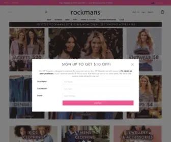 Rockmans.com.au(Save on Fashion & Homewares) Screenshot