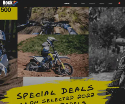 Rockmotorcycles.com.au(Rock Motorcycles) Screenshot