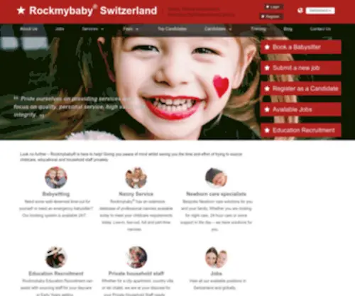 Rockmybaby.ch(Rockmybaby) Screenshot