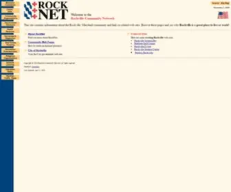 Rocknet.org(Rockville Community Network) Screenshot