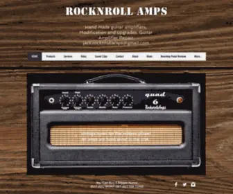 Rocknrollamps.com(Rocknroll Amps Inc) Screenshot