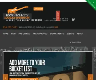Rocknrollcityharley.com(Visit Rock) Screenshot