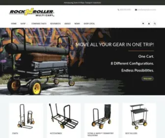 Rocknrollercart.com(Move ALL Your Gear In One Trip) Screenshot