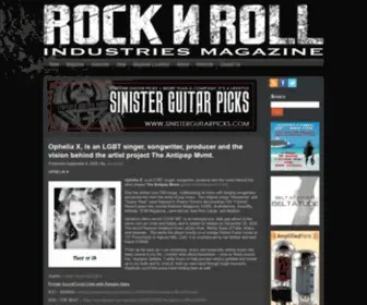 Rocknrollindustries.com(Rock N Roll Industries) Screenshot