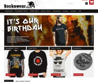 Rocknwearshop.ma(Rocknwear shop) Screenshot