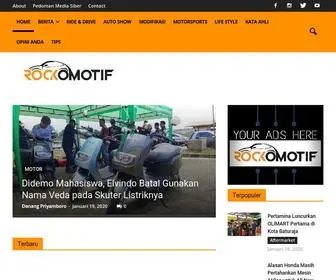 Rockomotif.com(Berita Otomotif Terkini Review Mobil dan Motor Terbaru) Screenshot