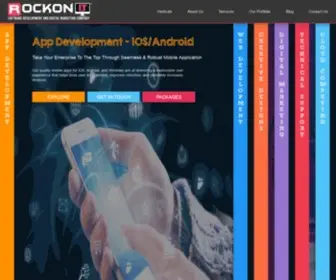 Rockonit.com(Digital Marketing Agency) Screenshot
