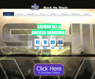 Rockonmusicuk.com(HOME) Screenshot