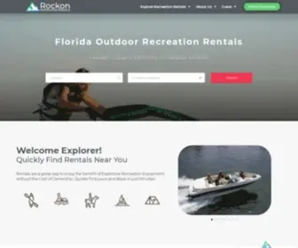 Rockonrr.com(Rockon Recreation Rentals) Screenshot