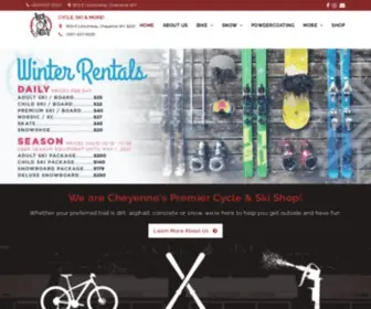 Rockonwheels.net(Cycle, Ski and More) Screenshot