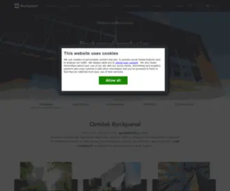 Rockpanel.nl(Brandveilige gevelbekleding) Screenshot
