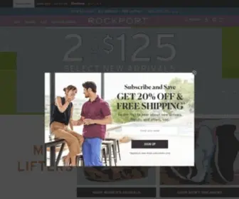 Rockport.com(Rockport®) Screenshot