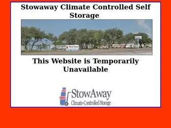 Rockportfultonstorage.com(Stowaway Self Storage in Rockport) Screenshot