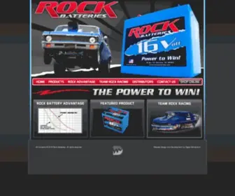 Rockracingbattery.com(ROCK Racing Battery) Screenshot