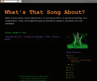 Rockremembers.com(What's That Song About) Screenshot