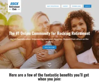 Rockretirementclub.com(Rock Retirement Club) Screenshot