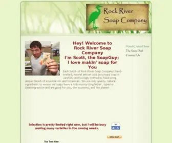 Rockriversoap.com(Natural Skin Care) Screenshot