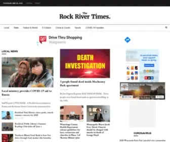 Rockrivertimes.com(Rockford's Independent Newspaper) Screenshot