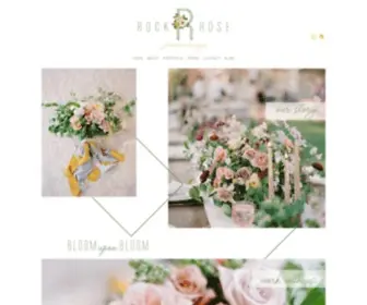 Rockrosefloral.com(Rockrose Floral Design) Screenshot