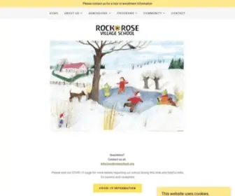 Rockroseschool.org(Rock Rose Village School) Screenshot