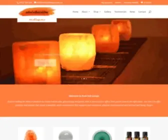 Rocksaltlamps.com.au(Himalayan Salt Lamps) Screenshot