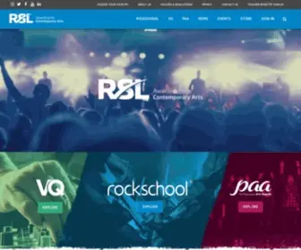 Rockschool.co.uk(Rockschool) Screenshot