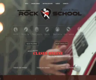 Rockschool.com.ar(Clases De Canto En Capital) Screenshot