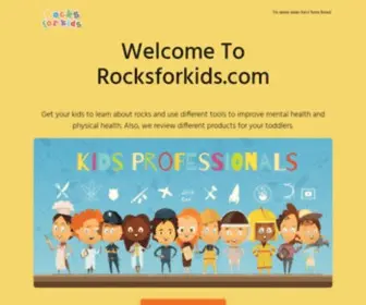 Rocksforkids.com(Rocks For Kids) Screenshot