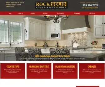 Rocksolidnaples.com(Naples Countertop & Remodeling) Screenshot