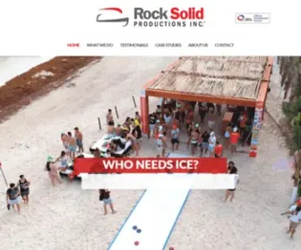 Rocksolidproductions.com(Rock Solid Productions) Screenshot