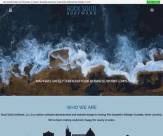 Rocksolidsoftware.com(Rock Solid Software (RSS)) Screenshot